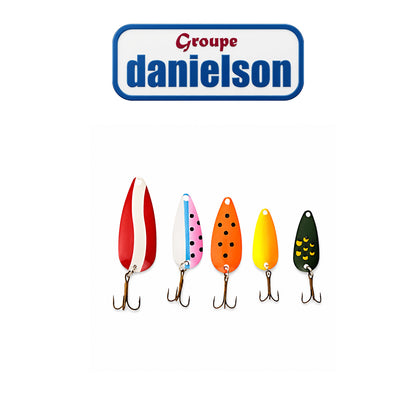 Danielson DN Demon Spoon 5-Piece Premium Fishing Lure Assortment
