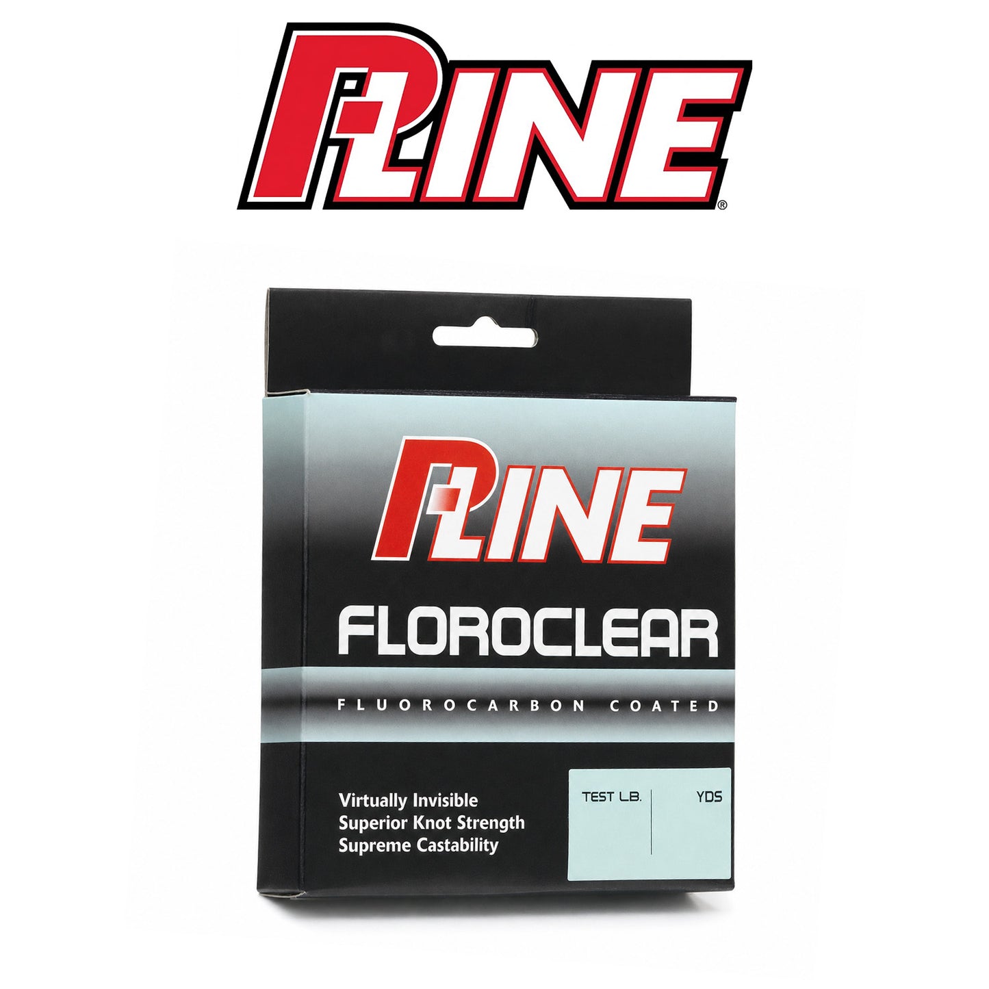 P-Line FCCF Clear Fluorescent Copolymer Fluorocarbon Fishing Line