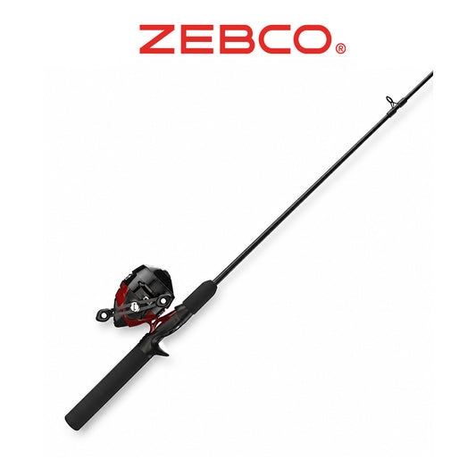Zebco Slingshot Spincast Combo – Blue Fishing Rod and Reel