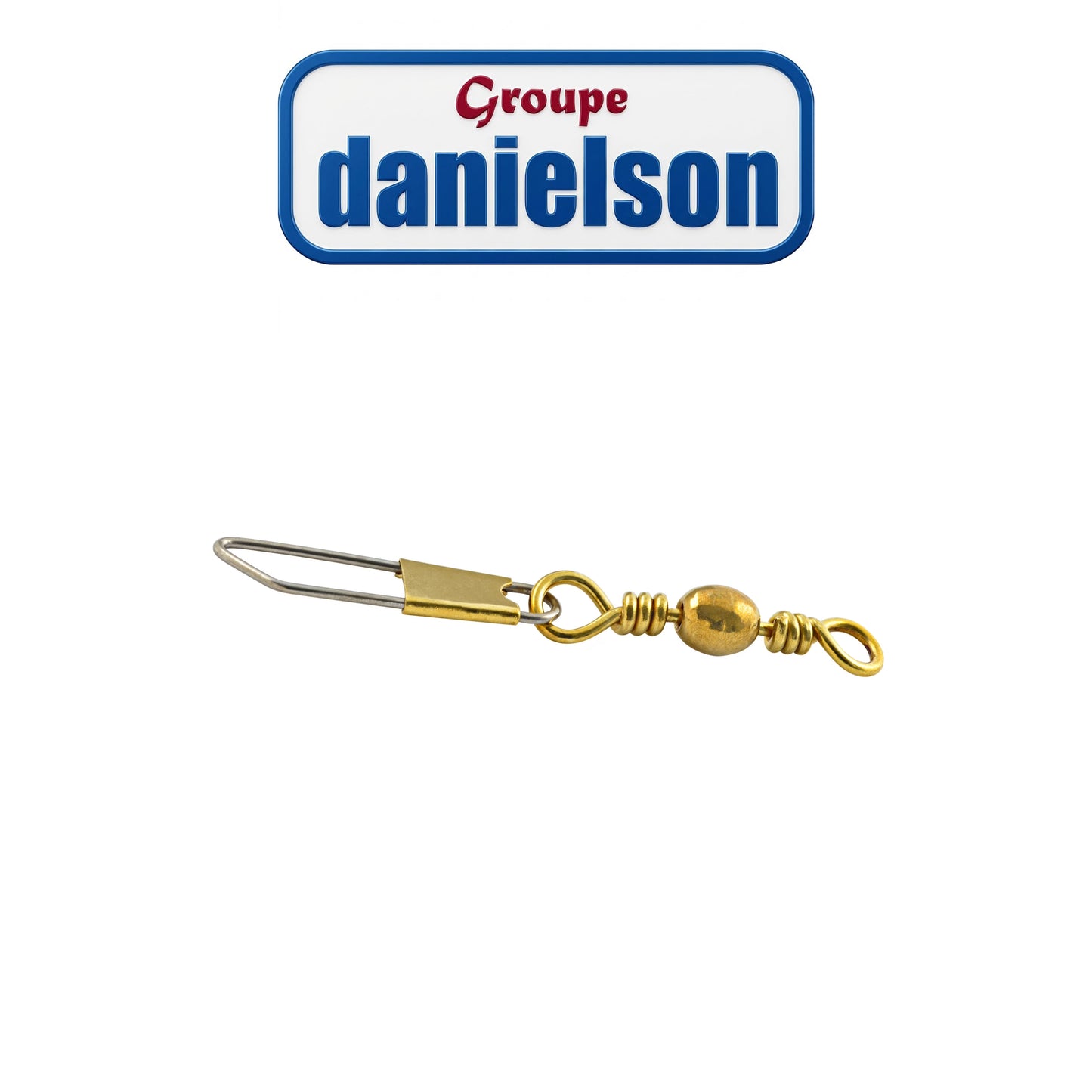 Danielson Snaps & Swivels Brass/Black Sizes 3–14