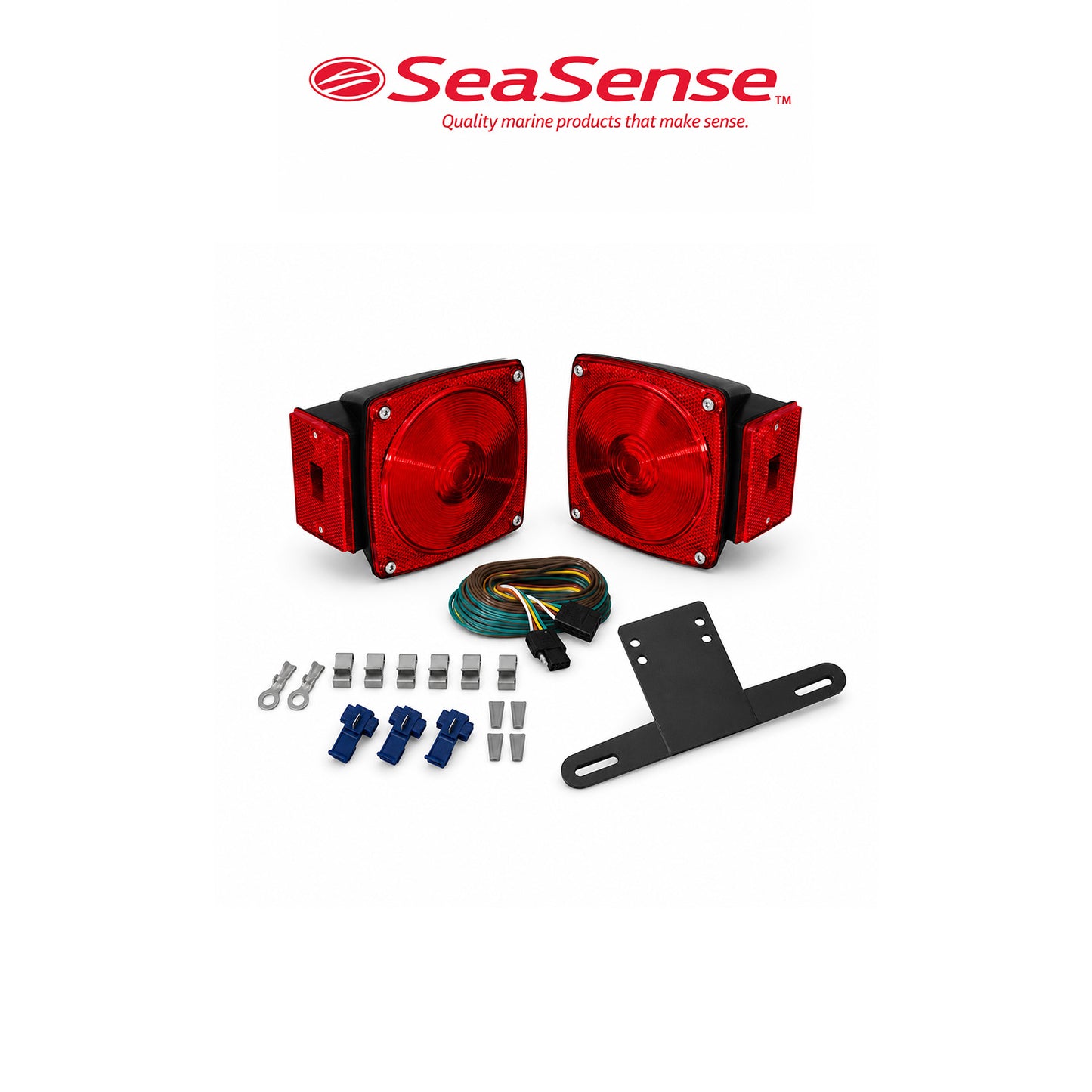 SeaSense Marine Square Trailer Tail Light Kit