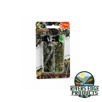 Rivers Edge Mossy Oak Camouflage Refillable Lighters 2-Pack