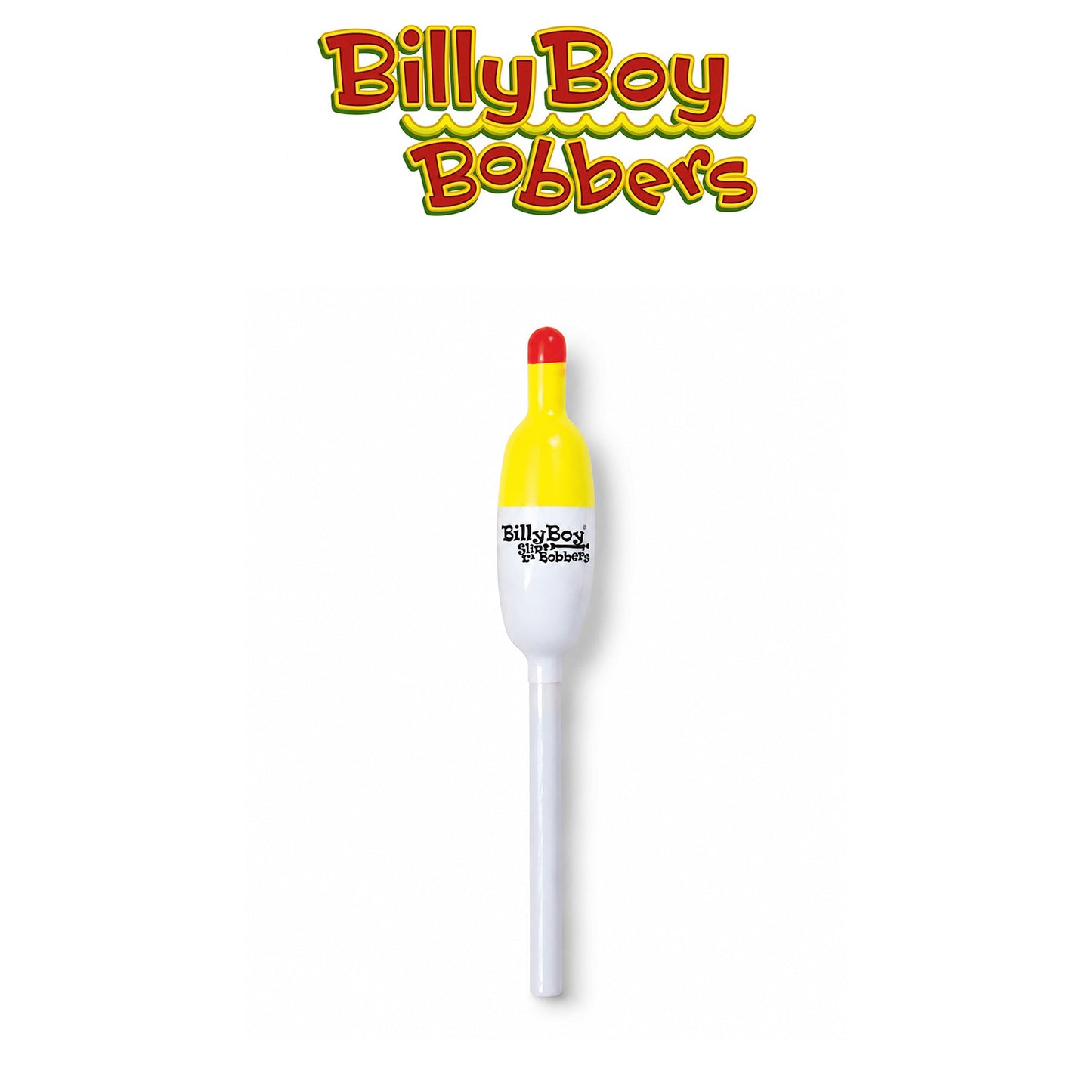 Billy Boy Bobbers Balsa Spring Pencil Bobbers 0.38" White 18-Pack