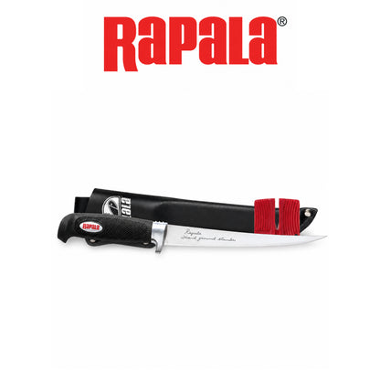 Soft Grip Fillet Knife Set with Single Stage Sharpener & Sheath