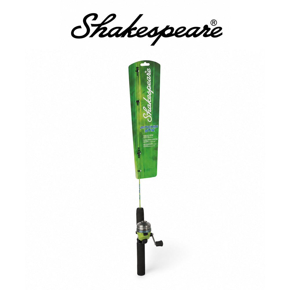 Shakespeare Pitchin Stik Right-Hand Spincast Combo Size 6