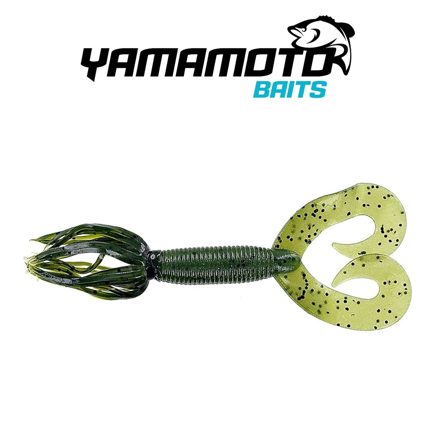 Gary Yamamoto 5" Double Tail Hula Grub Soft Bait
