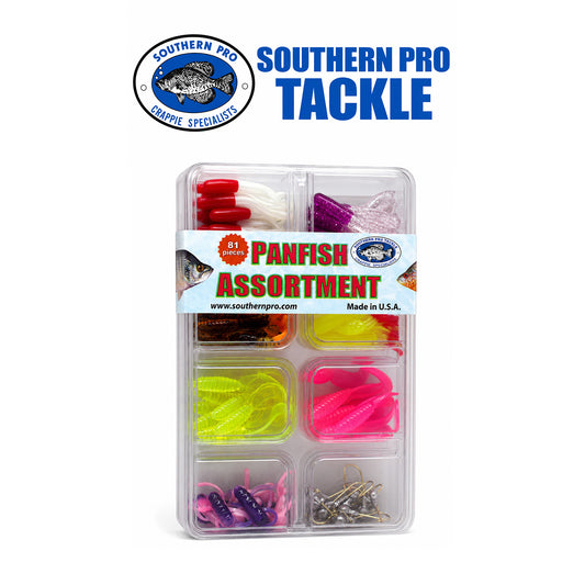 Southern Pro Lit’l Hustler 81-Piece Crappie Fishing Lure Kit