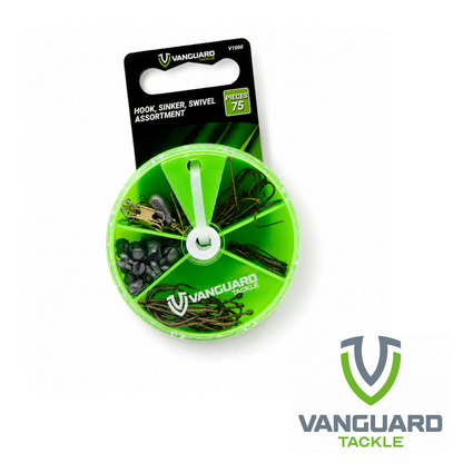 Vanguard Tackle Swivel &amp; Terminal Tackle Assortment