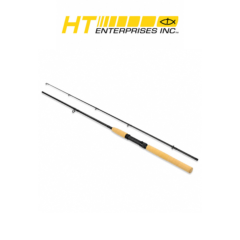 HT Micro Master 84" 2-Piece Black Graphite Fishing Rod Blank with Reel Seat