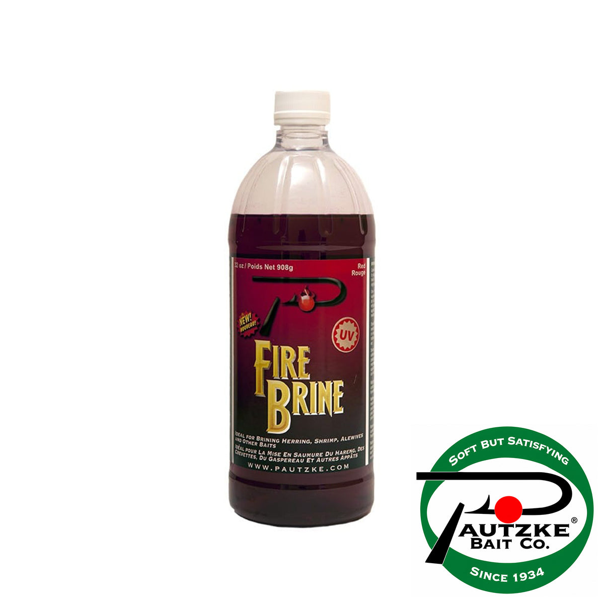 Pautzke Fire Brine 32 oz Bait Brine Treatment