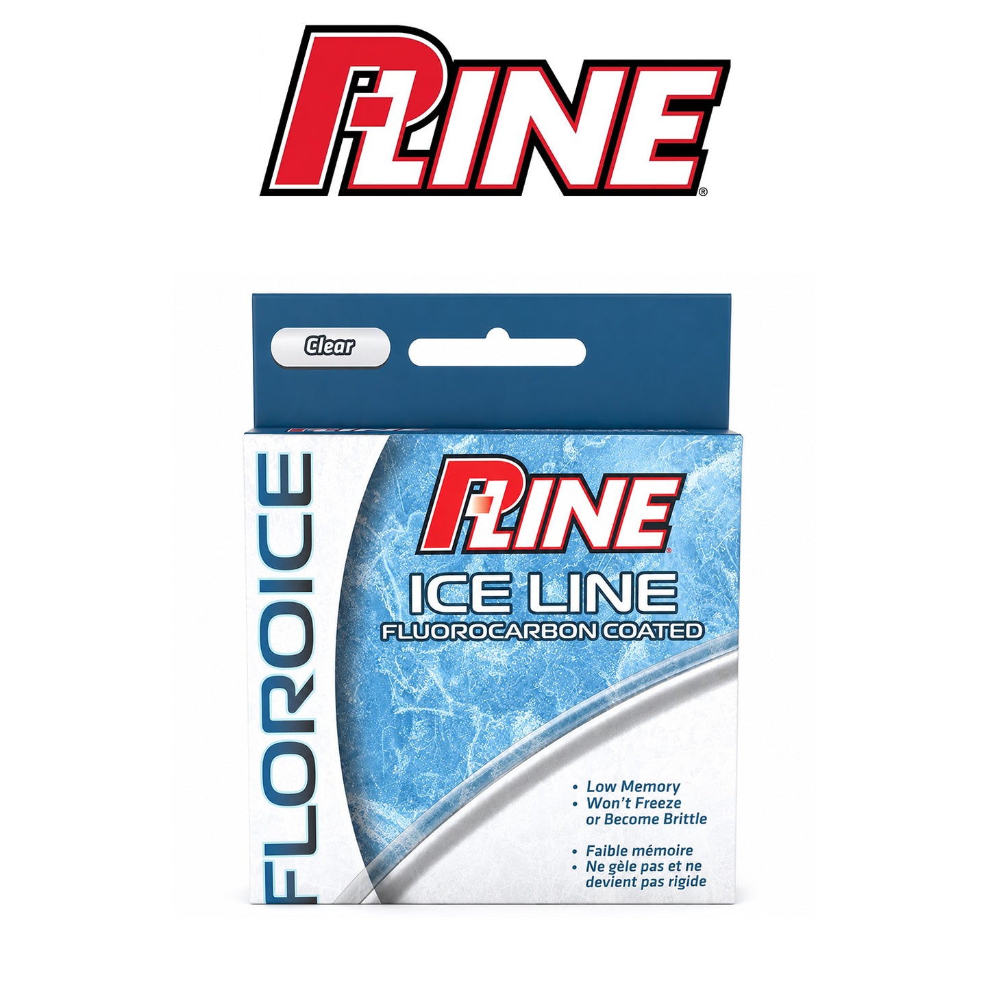 P-Line FloroIce 100-Yard Ice Fishing Line - FCI