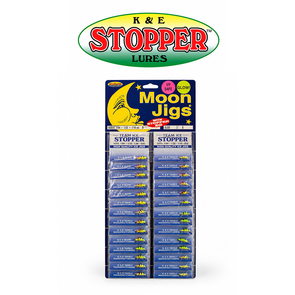 K&E Moon Scale Ice Jig Card Pack