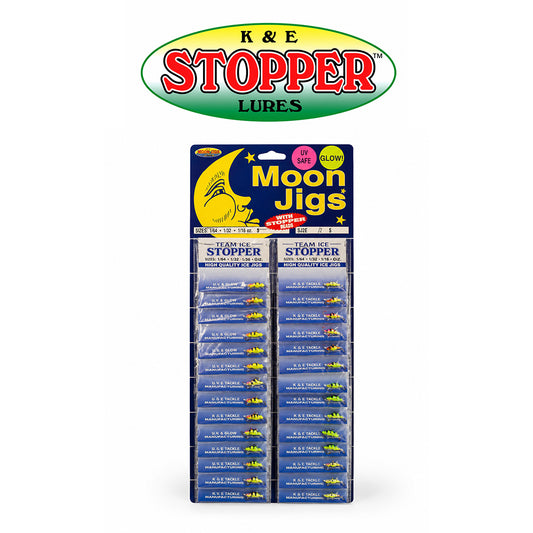 K&E Moon Scale Ice Jig Card Pack