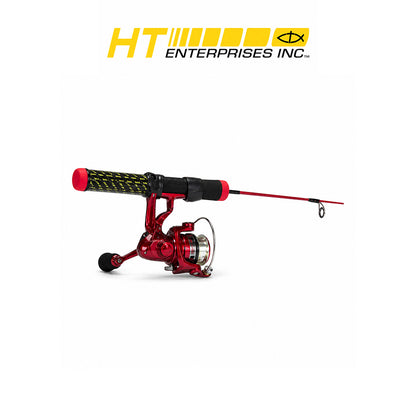 HT Red Hot 24" Ultra Light Spinning Combo with OPT-101R Reel, 1BB and Line