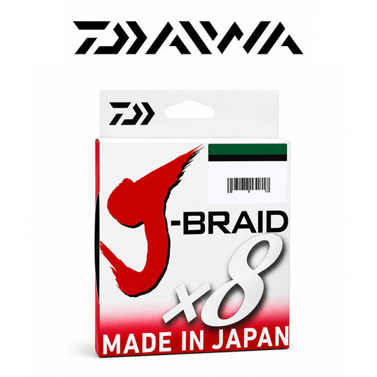 Daiwa J-Braid X8 Filler Spool Dark Green Braided Fishing Line