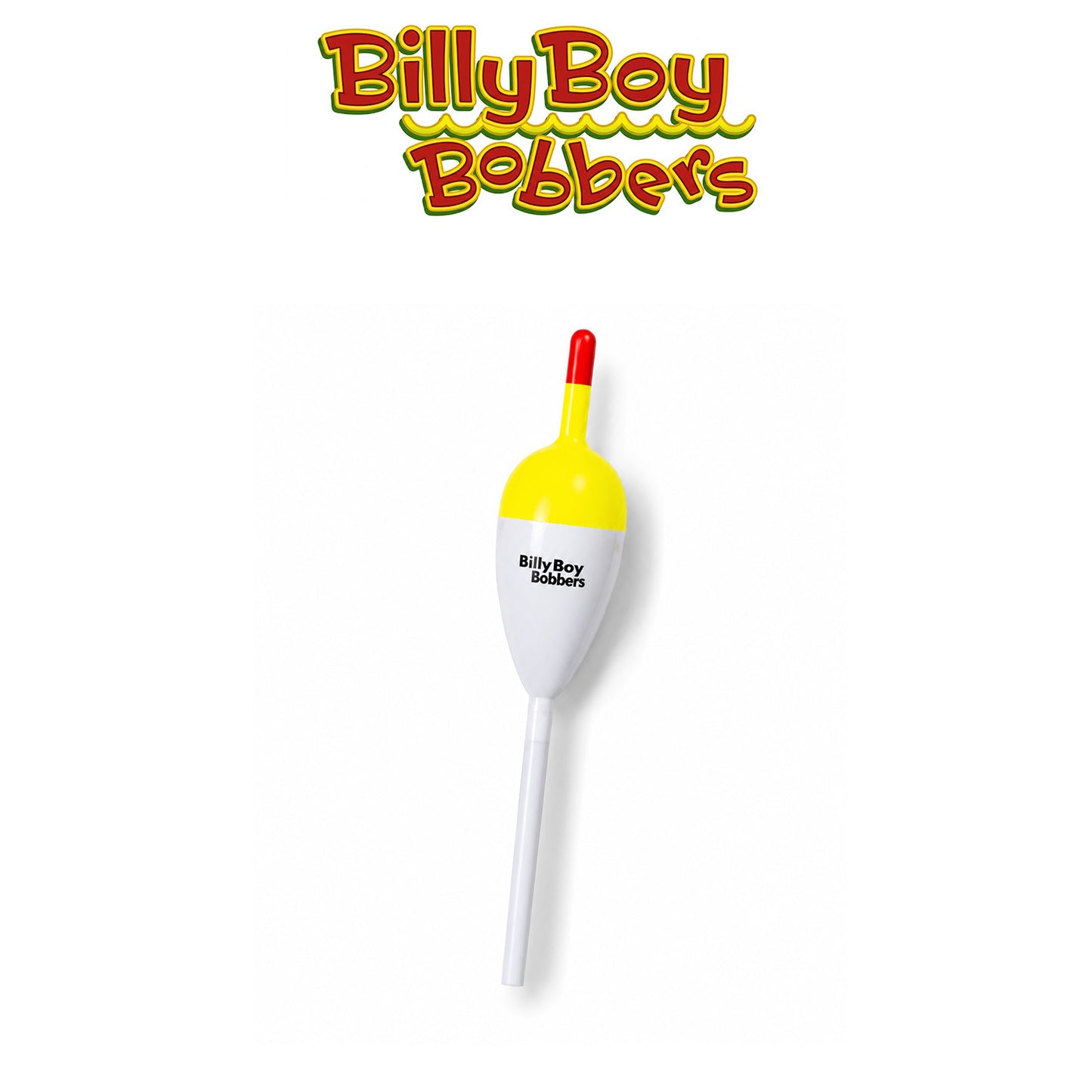 Billy Boy Bobbers 1.12" Balsa Spring Oval Unweighted Bobbers White 18-Pack
