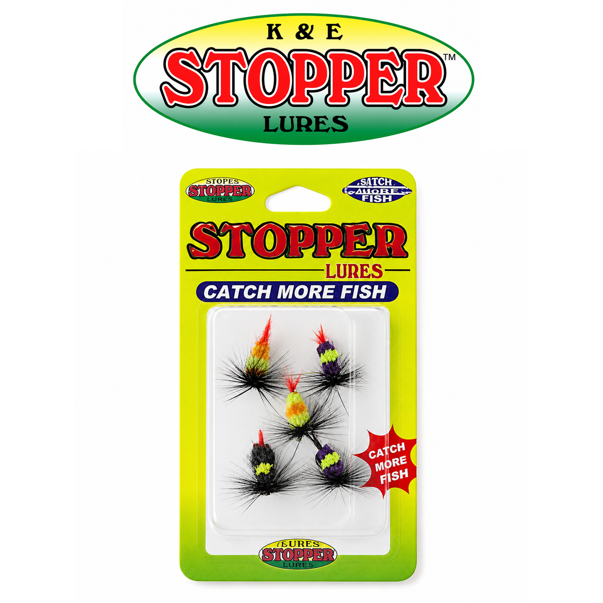 K&E Stopper Ring Fly Assorted Sizes Pack