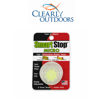 Clearly Outdoors Smart Stop Micro Bobber Stops