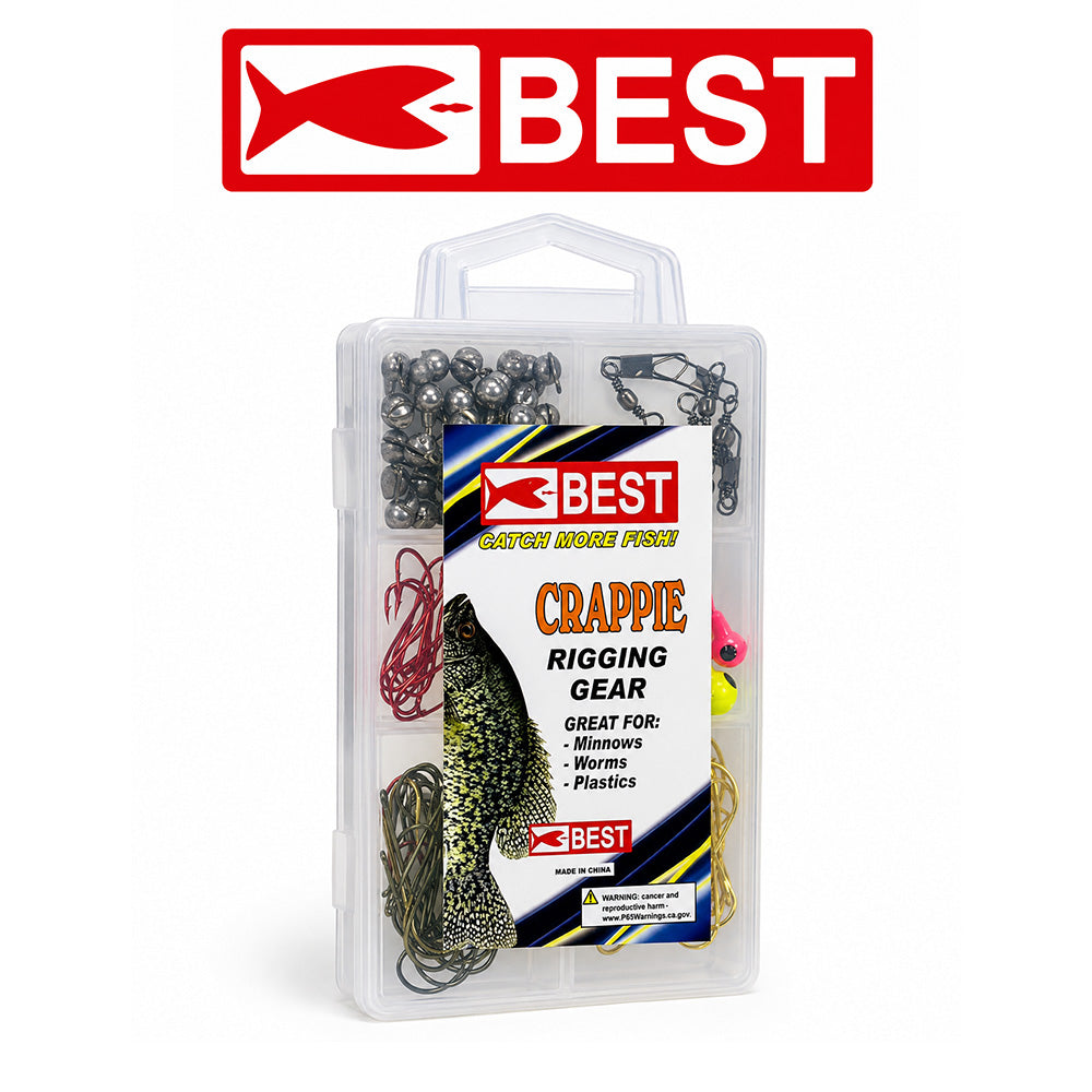 Crappie Species Kit 101-Piece Fishing Tackle Pack