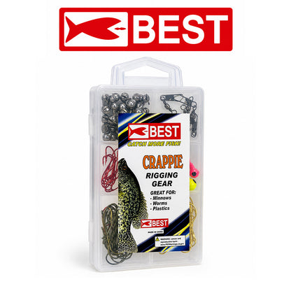 Crappie Species Kit 101-Piece Fishing Tackle Pack