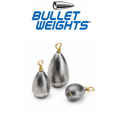 Bullet Weight Bass Casting Fishing Sinkers – Bulk Bag, 1–3 oz