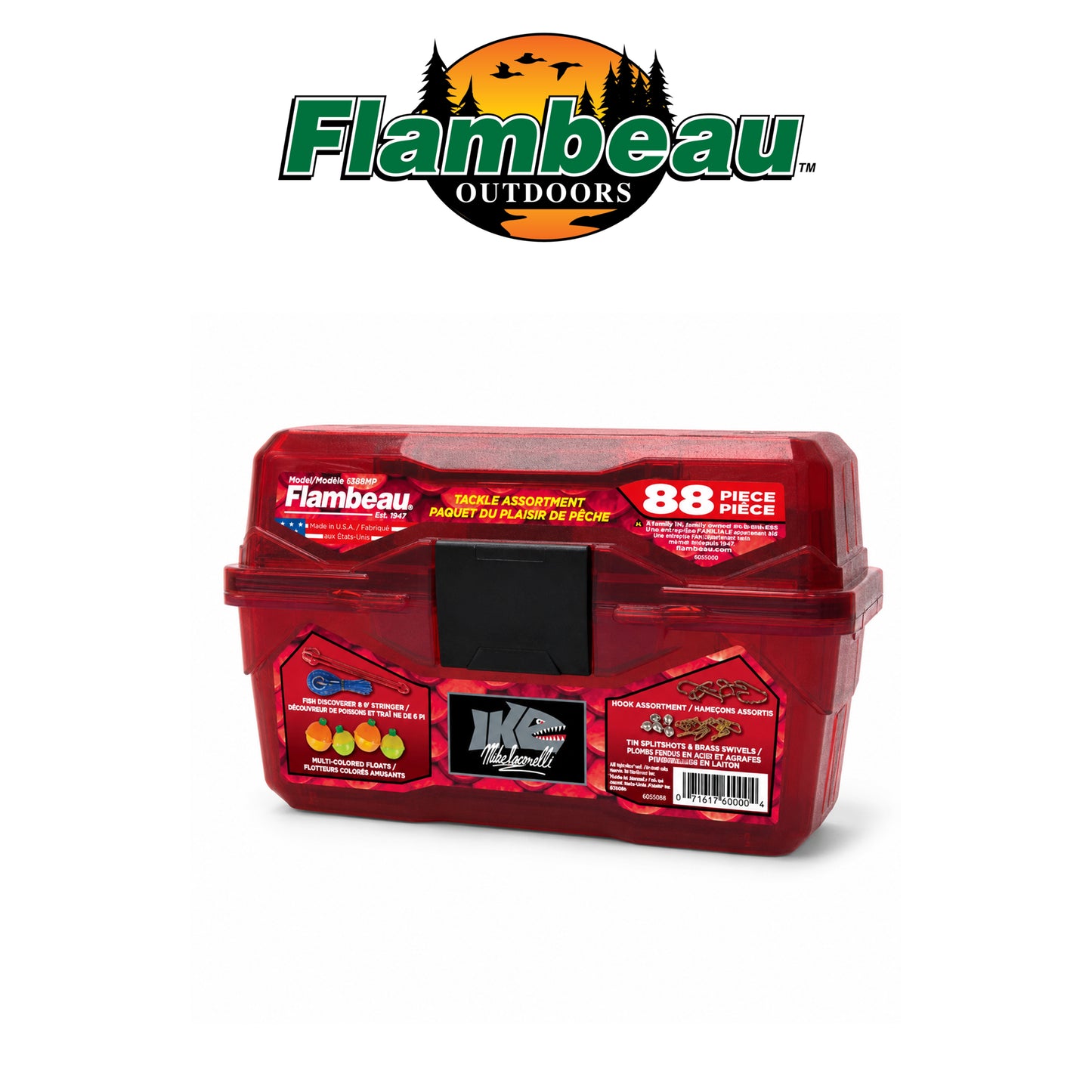 Big Mouth Kids Starter 89-Piece Tackle Box Kit