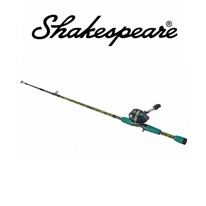Shakespeare Navigator Spincast Rod & Reel Combo – Easy-Casting Freshwater Fishing Setup