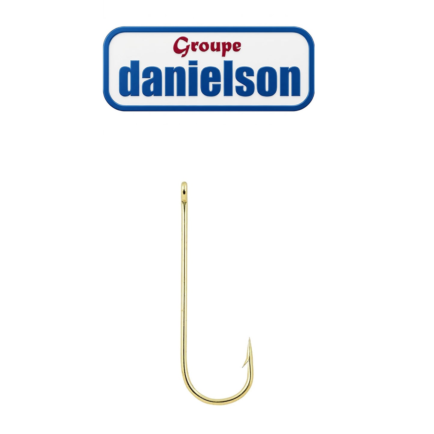 Danielson SP Aberdeen Fishing Hooks – Sizes 4, 6, 8, Bronze & Gold