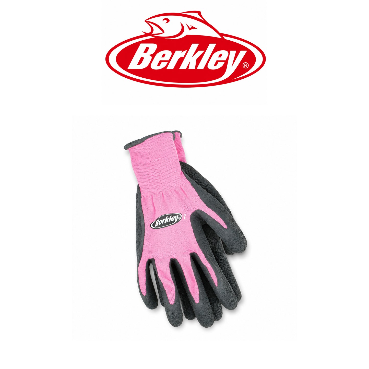 Berkley Fishing Gloves – Durable Breathable Fishing Gloves in Blue/Grey or Pink