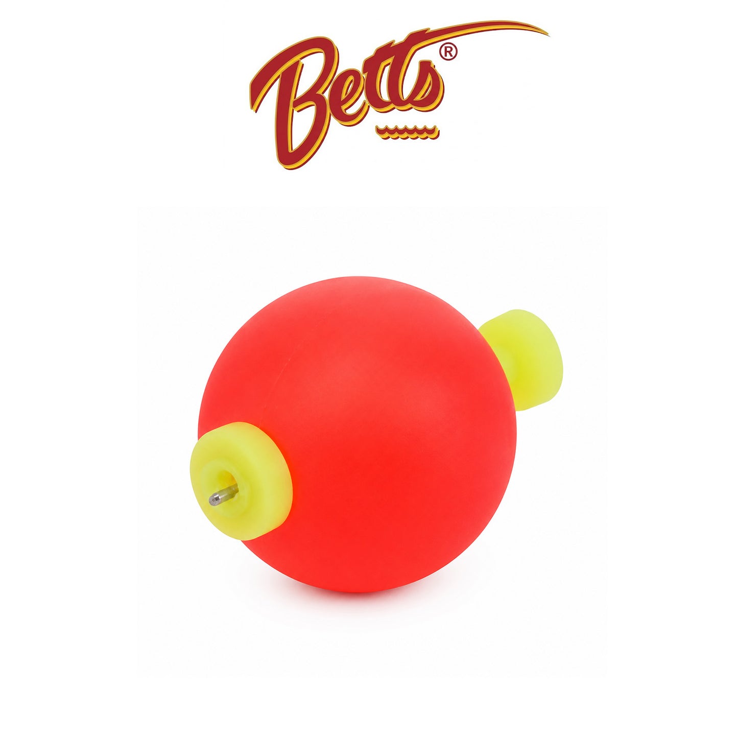 Betts Snap-On Unweighted Round 3" Red Fishing Floats - 25 Pack