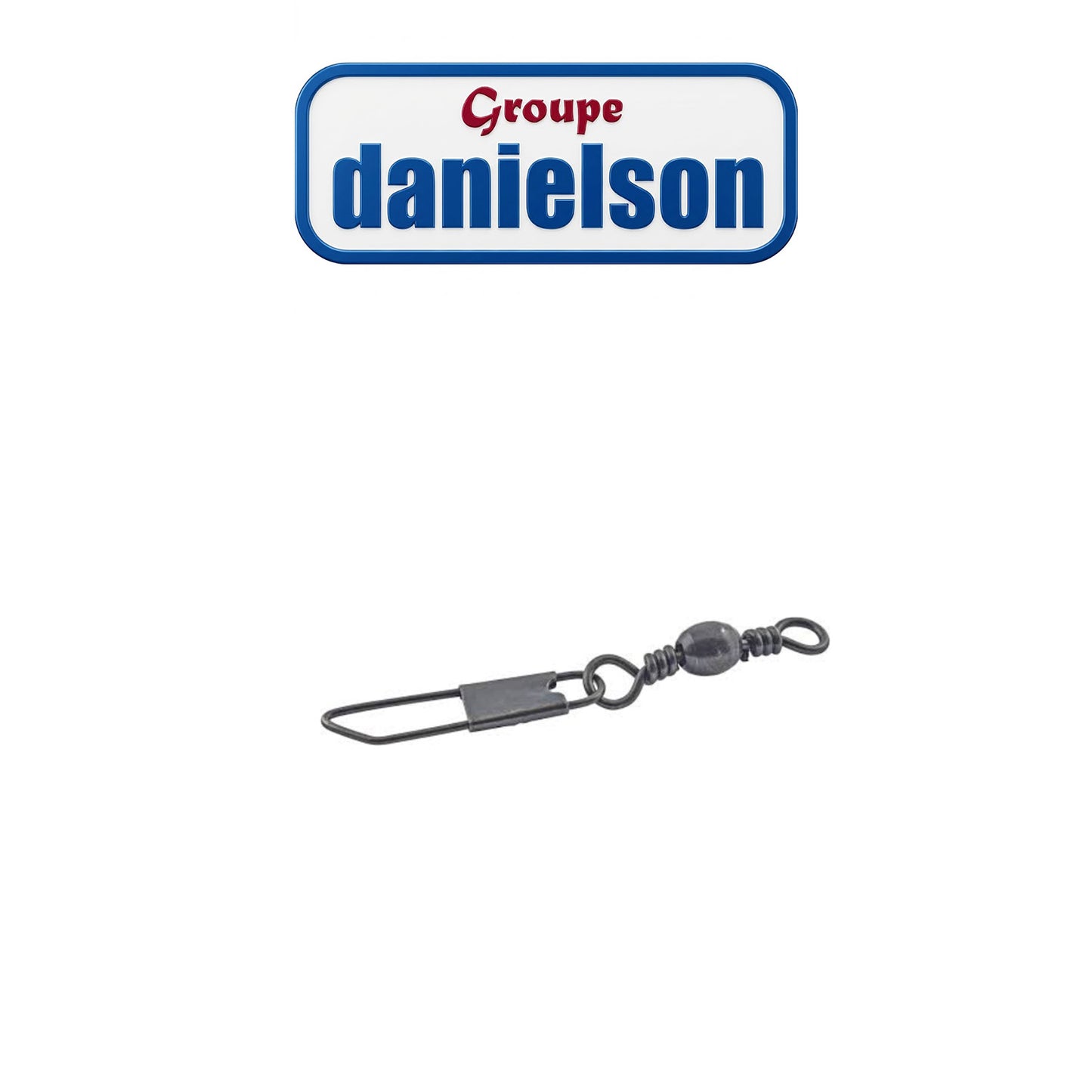 Barrel Swivel with Safety Snap Fishing Connector
