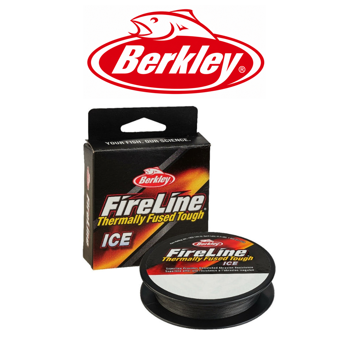 Berkley FireLine Superline Smoke 125 yd Fishing Line