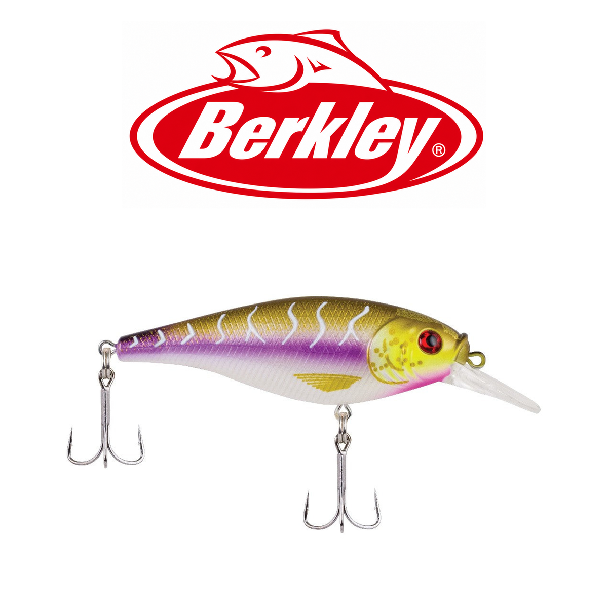 Berkley Flicker Shad Shallow FFSH7S Premium Shallow-Diving Crankbait