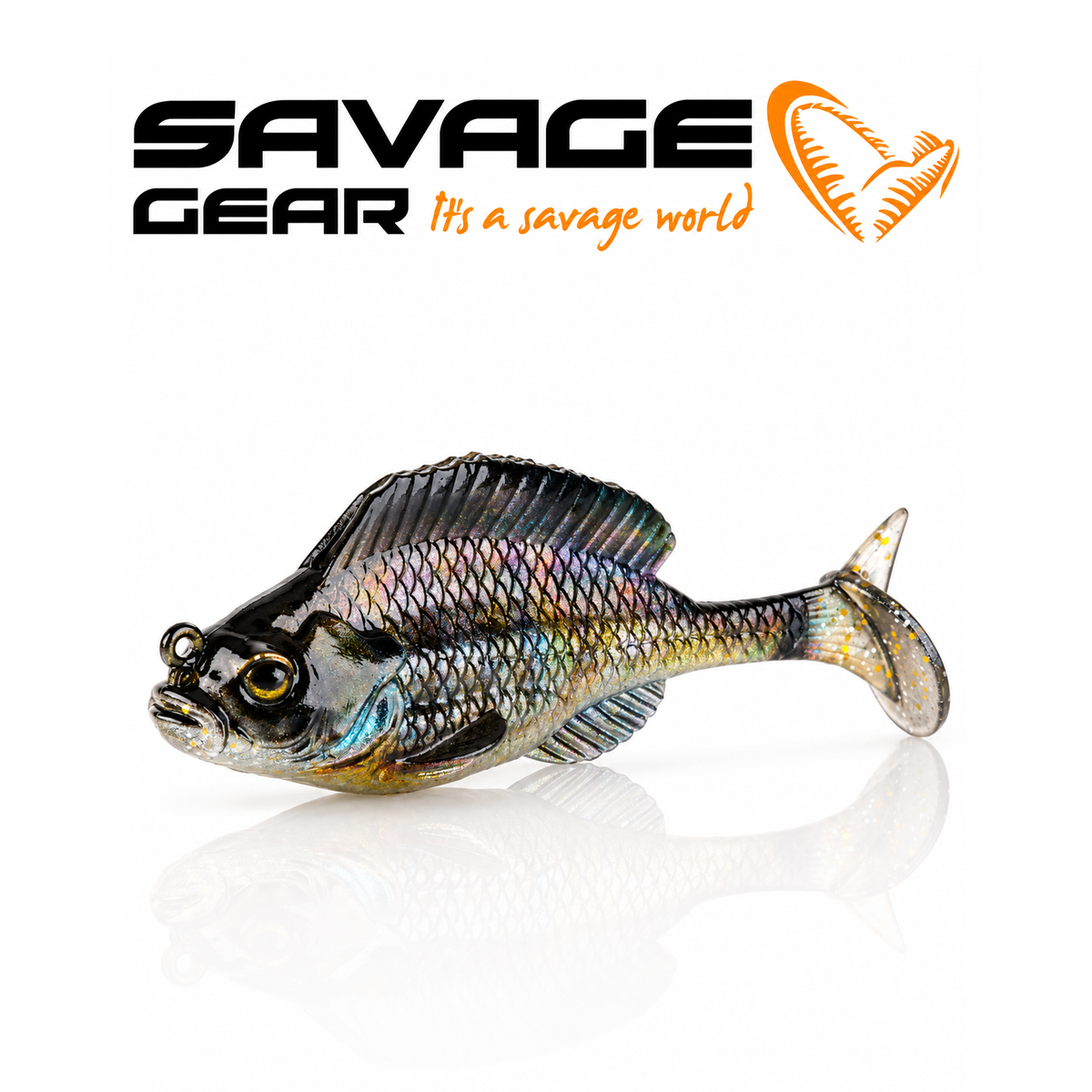 Savage Gear Structure Gill 2.4" 3/8 oz Realistic Soft Swimbait Fishing Lure