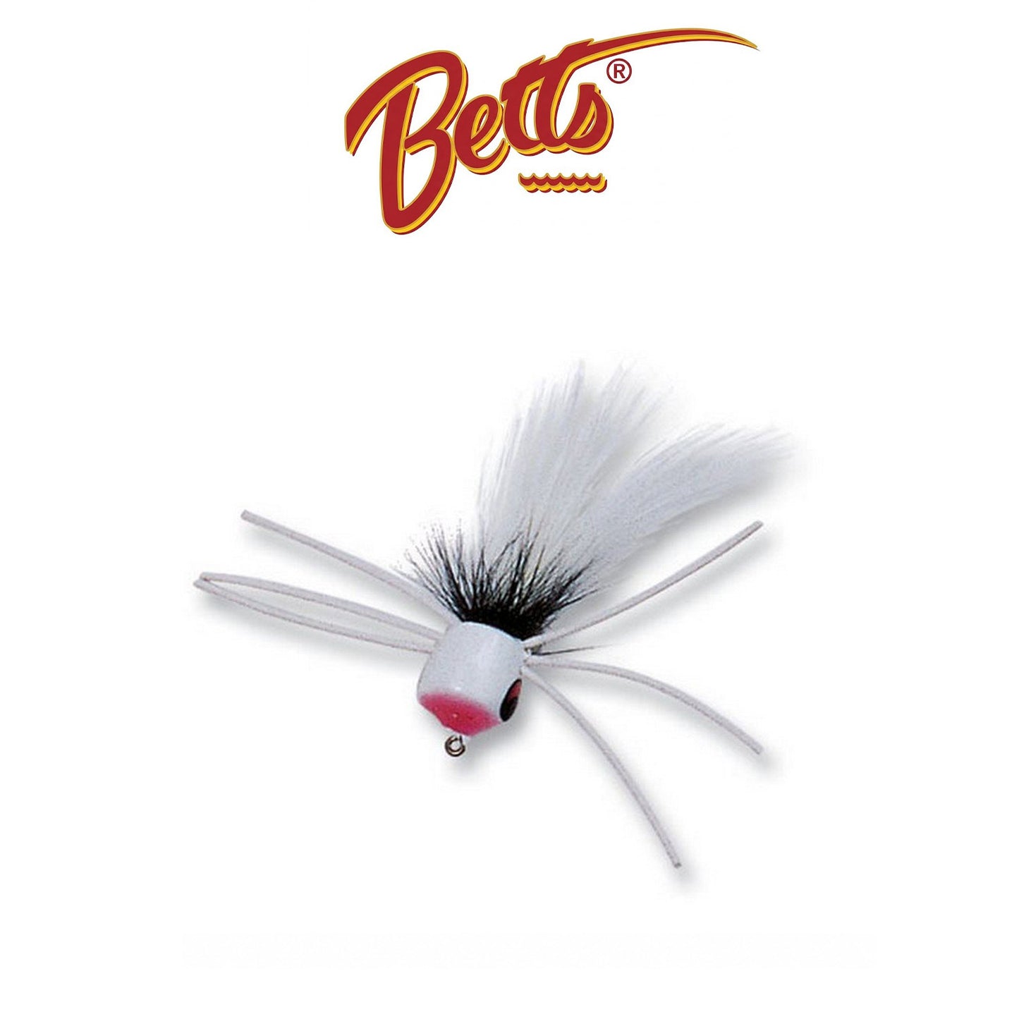 Betts Pop Hop Lumiglow Fly Fishing Popper Sizes 10 and  12 – White, Chartreuse and Glow
