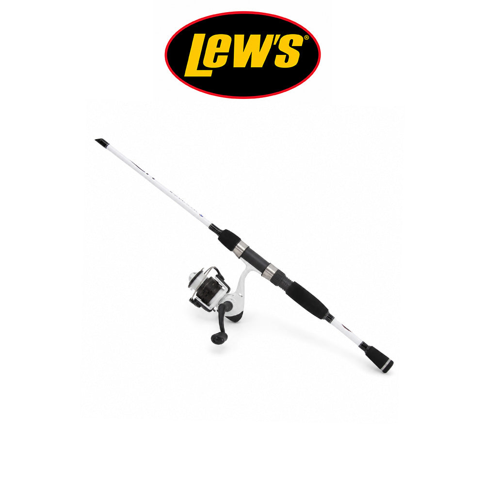 Lew’s American Hero Medium/Fast Spinning Combo 2-Piece Graphite Rod, 6’ - 7’, Reel Sizes 20/30/40, Ambidextrous