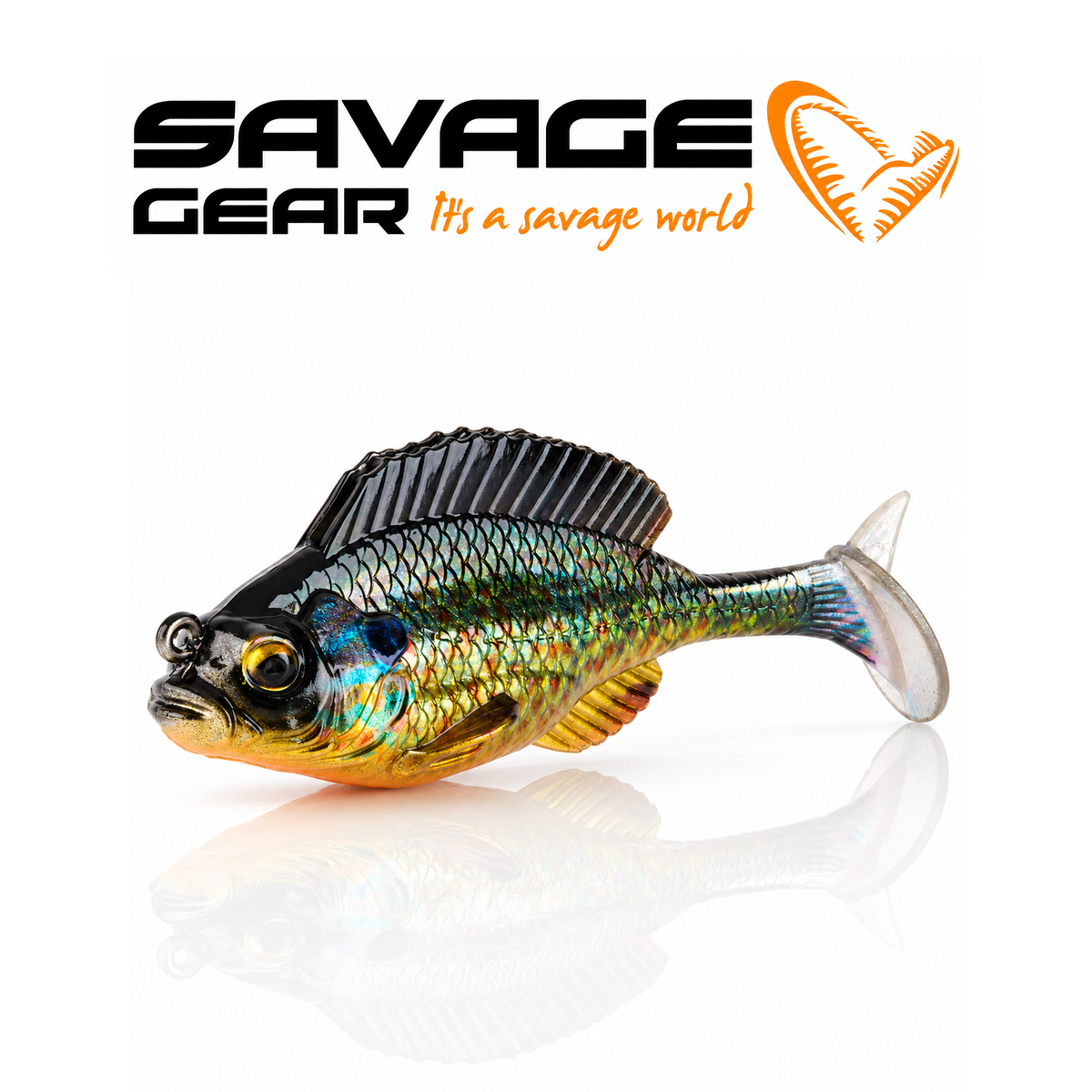 Savage Gear Structure Gill 2.4" 3/8 oz Realistic Soft Swimbait Fishing Lure