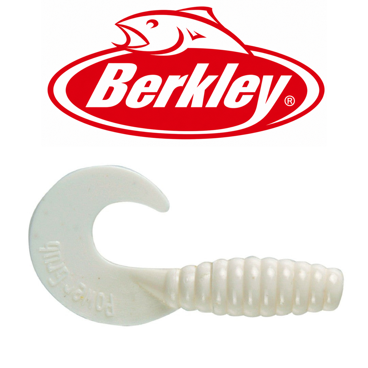 Berkley PowerBait® Power Grubs 2" Soft Fishing Bait – 20 Count Bag