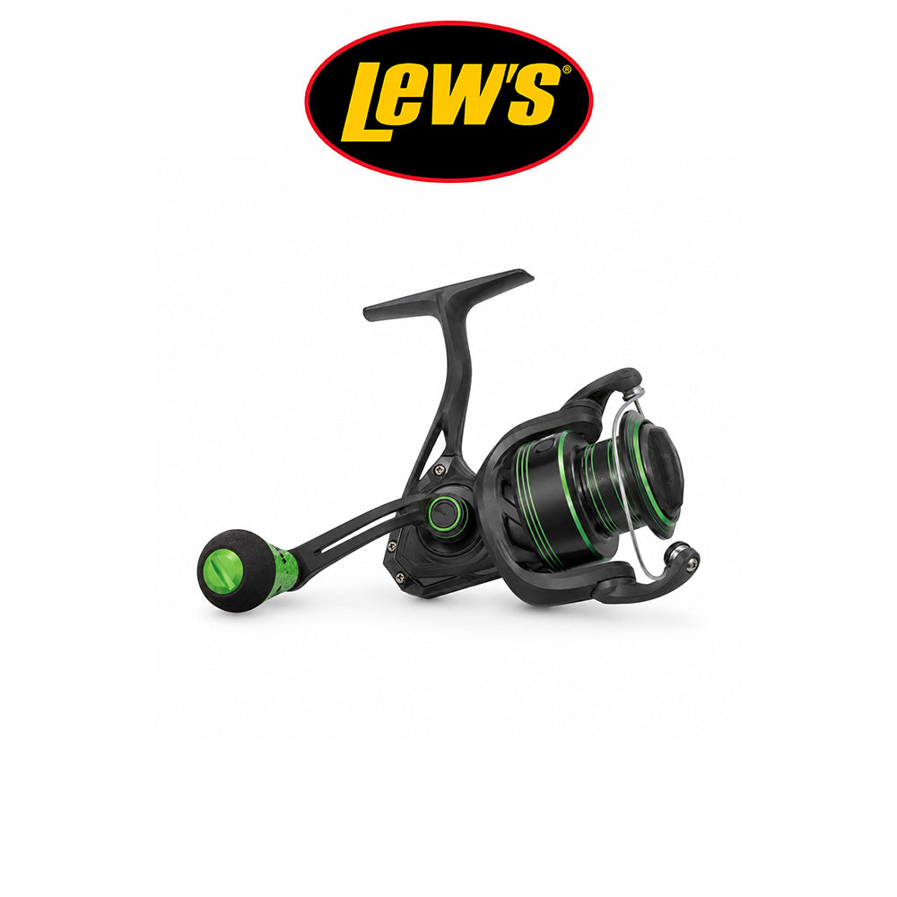Lew’s Speed Spin Spinning Reel 9+1 Bearings 5.2:1 &; 6.2:1 Gear Ratio Lightweight Graphite Ambidextrous
