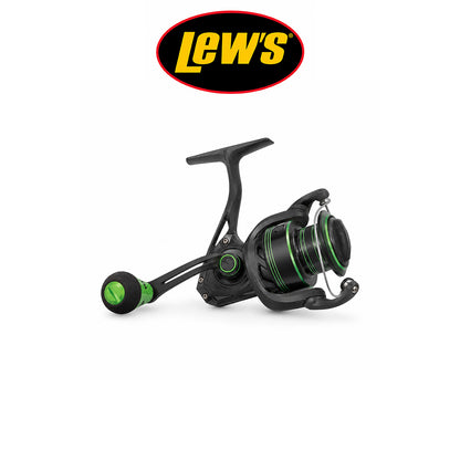 Lew’s Speed Spin Spinning Reel 9+1 Bearings 5.2:1 &; 6.2:1 Gear Ratio Lightweight Graphite Ambidextrous
