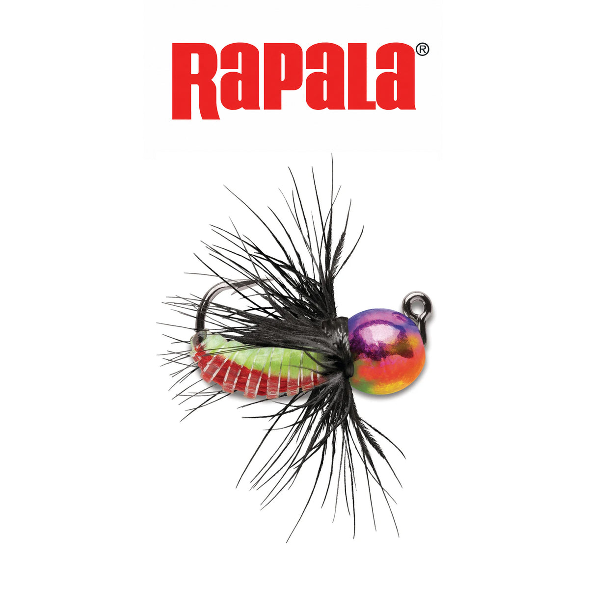 Rapala Tungsten Fly Jig 1/64 Or Ch Gl