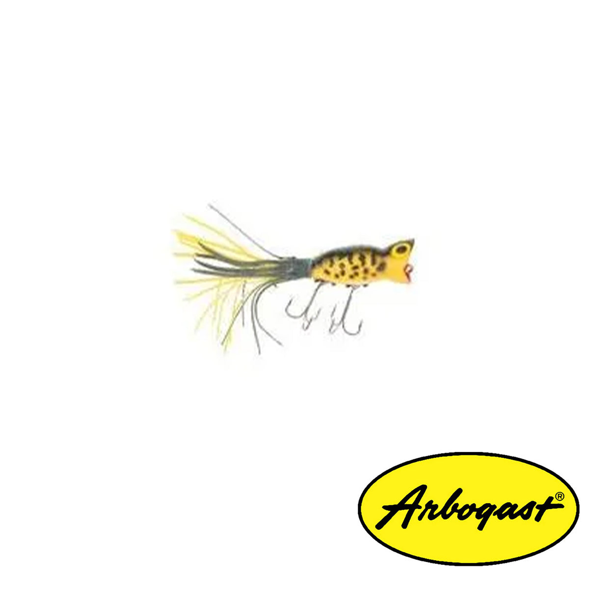 Arbogast Hula Popper Freshwater Fishing Lure