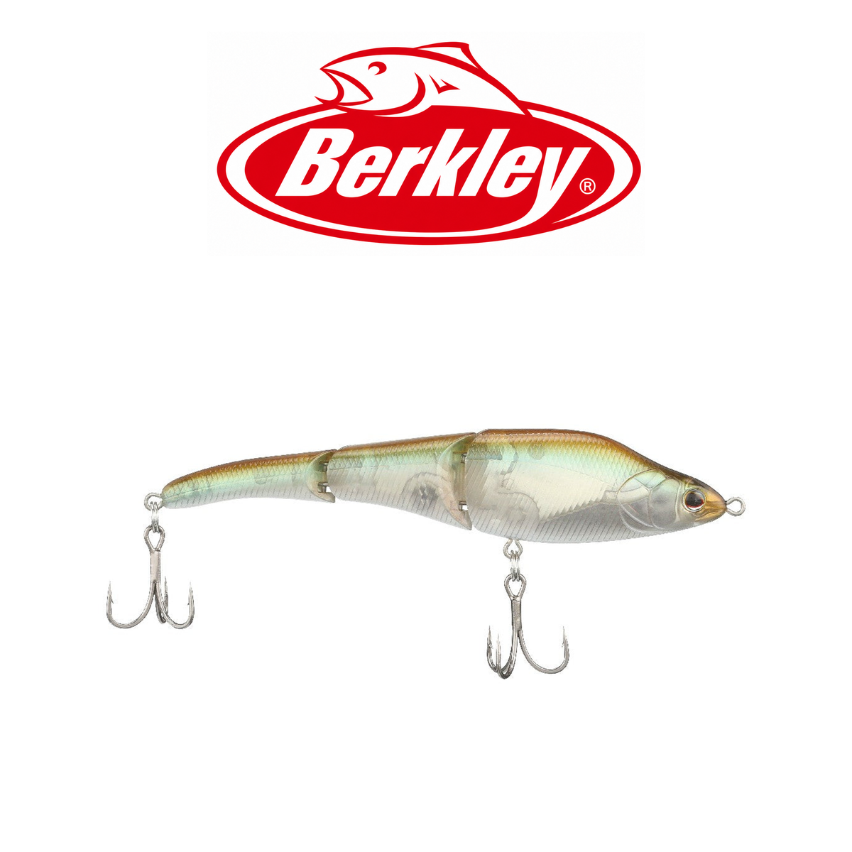Berkley Magic Swimmer® 4.4" Premium Freshwater Swimbait – 5/8 oz Realistic Multi-Joint Action