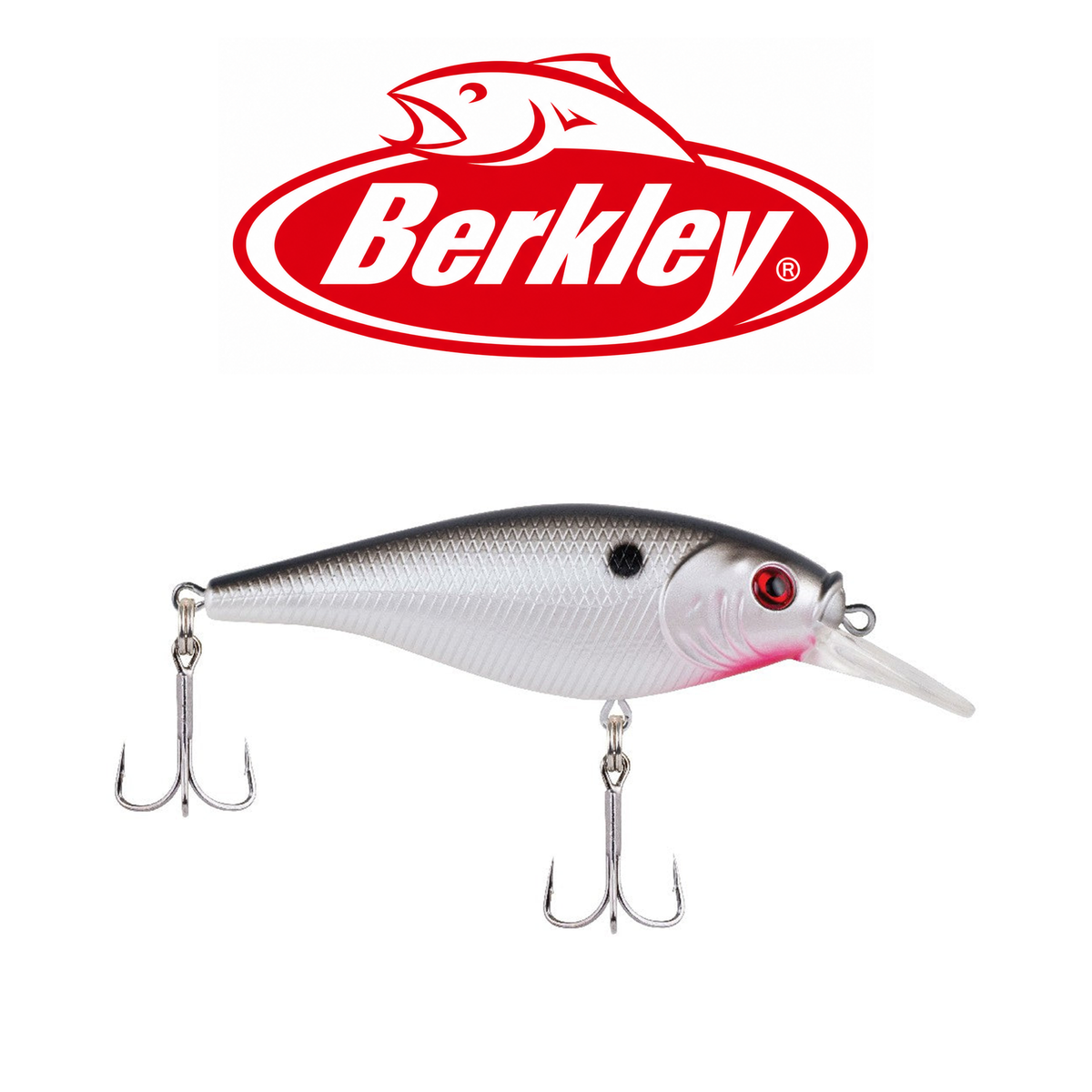 Berkley Flicker Shad Shallow FFSH7S Premium Shallow-Diving Crankbait