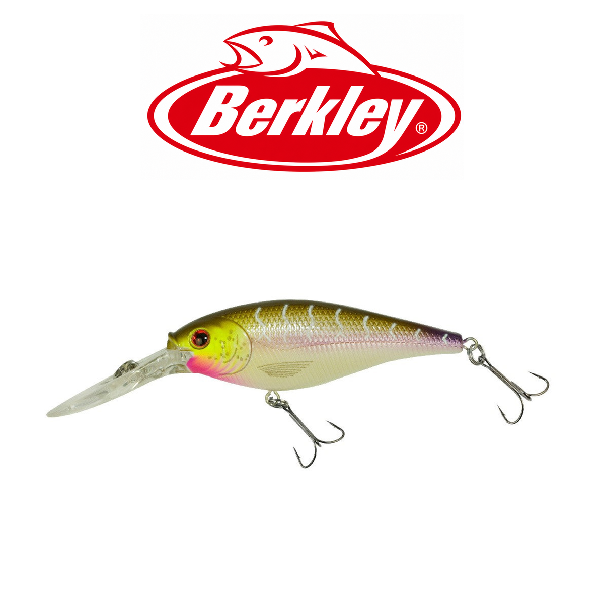 Berkley Flicker Shad FFSH4M Premium Diving Crankbait Fishing Lure