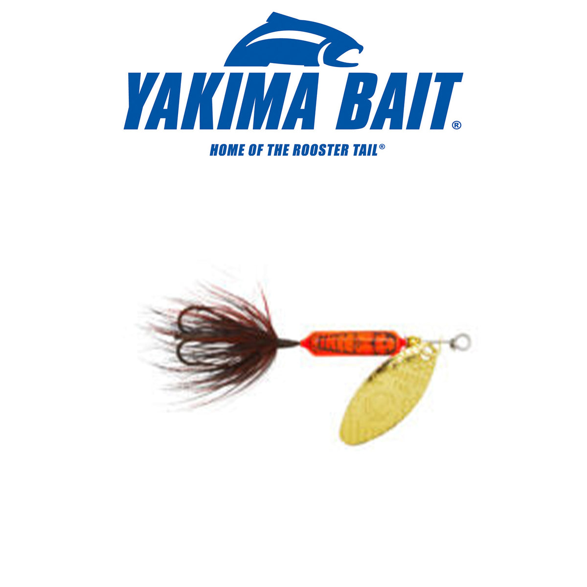 Yakima Bait Worden’s Original Rooster Tail 206 1/16 oz Premium Inline Spinner