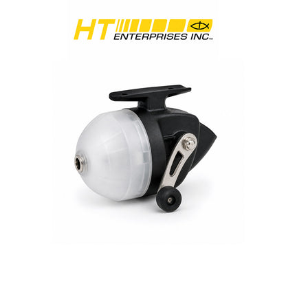 HT Neon Spincast Reels Black/Silver Cone and Assorted Colors
