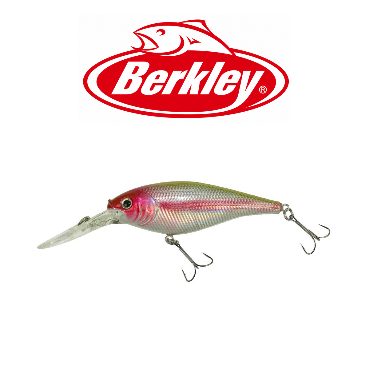 Berkley Flicker Shad FFSH5M Premium Crankbait Fishing Lure