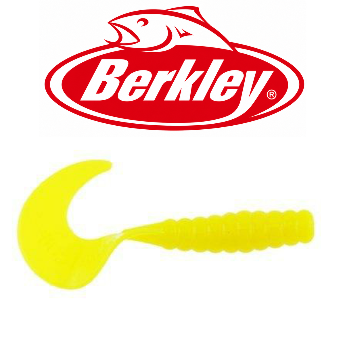 Berkley PowerBait® Power Grubs 2" Soft Fishing Bait – 20 Count Bag