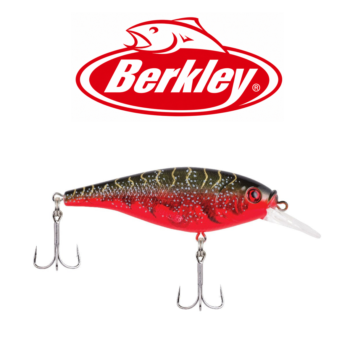 Berkley Flicker Shad Shallow FFSH7S Premium Shallow-Diving Crankbait